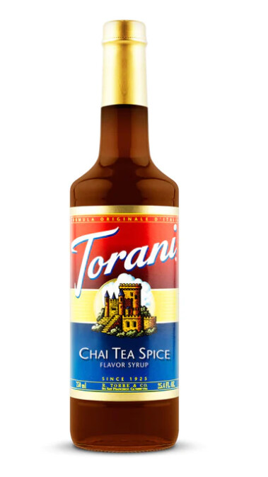 Torani Chai Tea Spice Syrup, 750ml