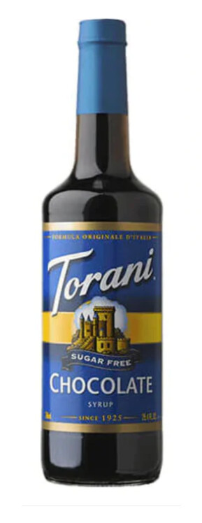 Torani Sugar Free Chocolate Syrup, 750ml