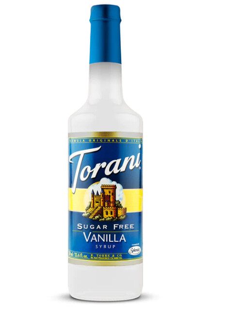 Torani Sugar Free Vanilla Syrup, 750ml