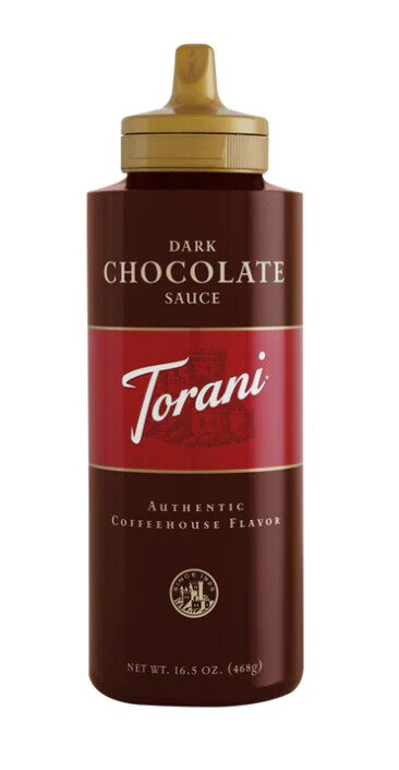 Torani Dark Chocolate Sauce 16.5oz