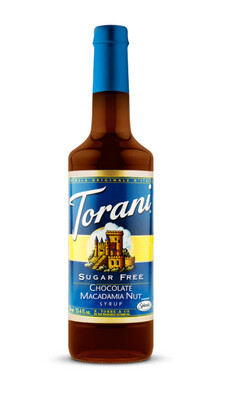 Torani Sugar Free Chocolate Macadamia Nut Syrup, 750ml