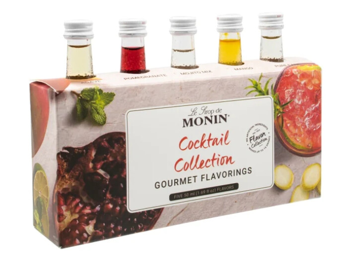 Monin Cocktail Flavour Collection, 5 Pack