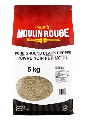 Moulin Rouge Pure Ground Black Pepper 5 kg