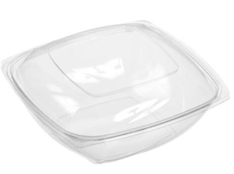 24oz Panel Square Bowl/Dome Combo (150/case)