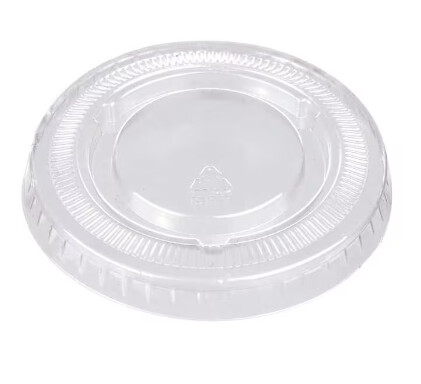 Lid for 2oz Portion Cup Titan Clear Plastic  (1200pcs/case)