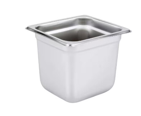 Sagetra One-sixth size Rectangular Steam Pan 6 in