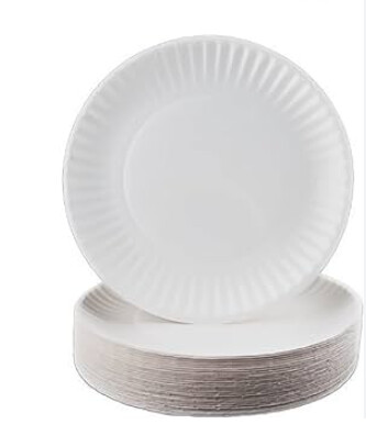 9&quot; Paper Plate (Pizza Plate), Sizes: Per Pack (50pcs)