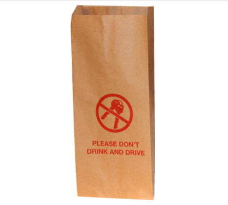 Don&#39;t Drink &amp; Drive&quot; Liquor Bag, Kraft Paper, 1000 Bags/Case