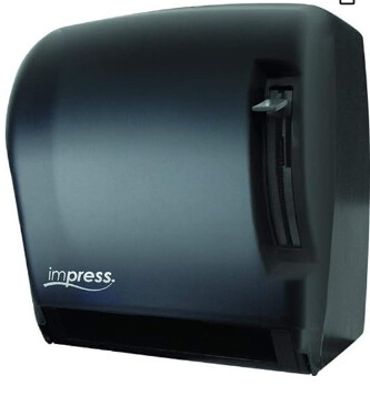 LEVER ROLL TOWEL DISPENSER BLACK (TD0220-02)