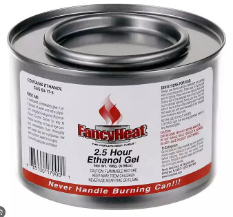 Gel Fancy Heat Ethanol (24pc/case)