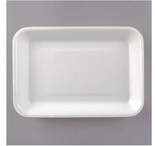 #2 Foam Meat Tray 8.25X5.75(500/CS). ND