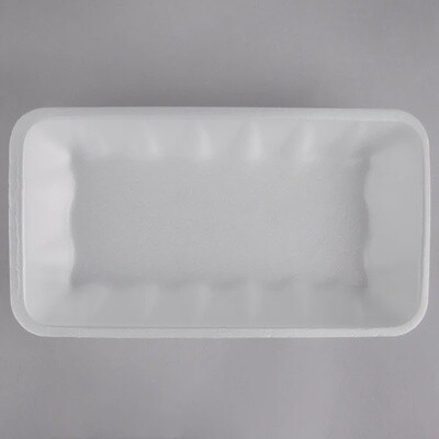 10K White Foam Meat Tray (250/CS)