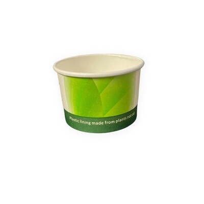 8oz compostable soup bowl (1000/cs)