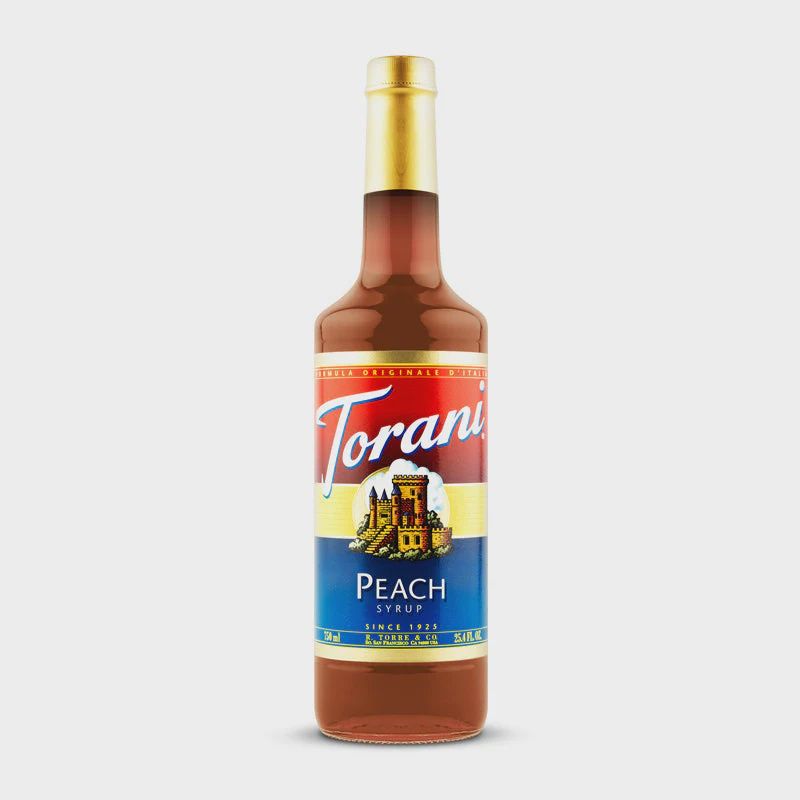Torani Peach Syrup 750ml