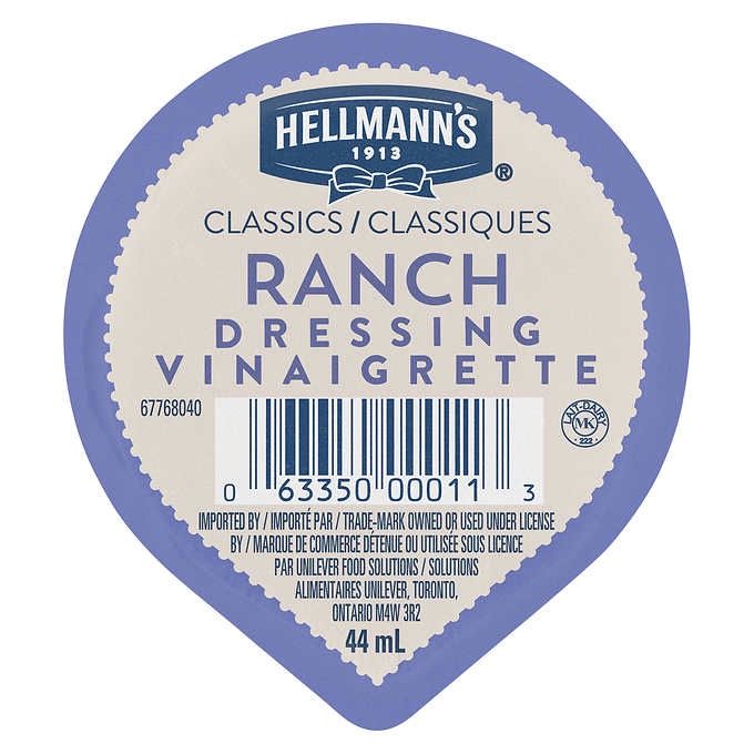 Hellmann's Ranch Dressing 108 × 44 mL