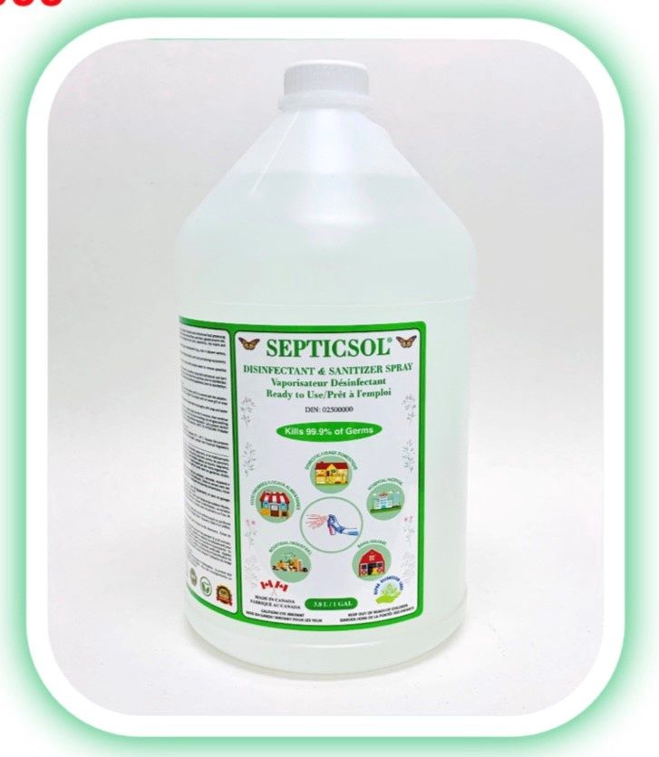 Disinfectant &amp; Sanitizer Hard Surface Clean Refill 3.8L/Jug