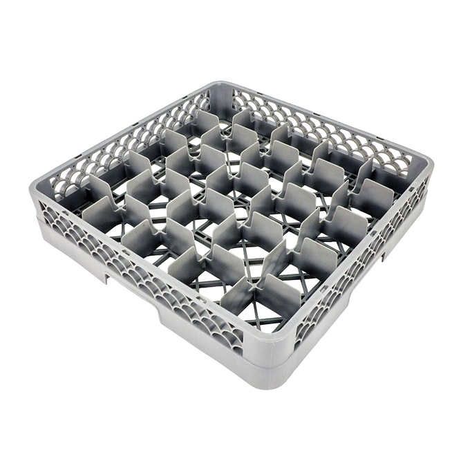 Dishwasher Rack Base 25-compartment 19.69 in × 19.69 in × 3.94 in