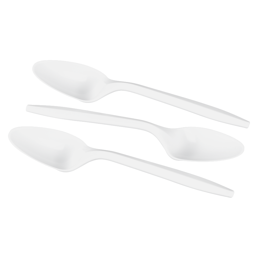 Touch Plastic Spoon (white) 1000/CS ND