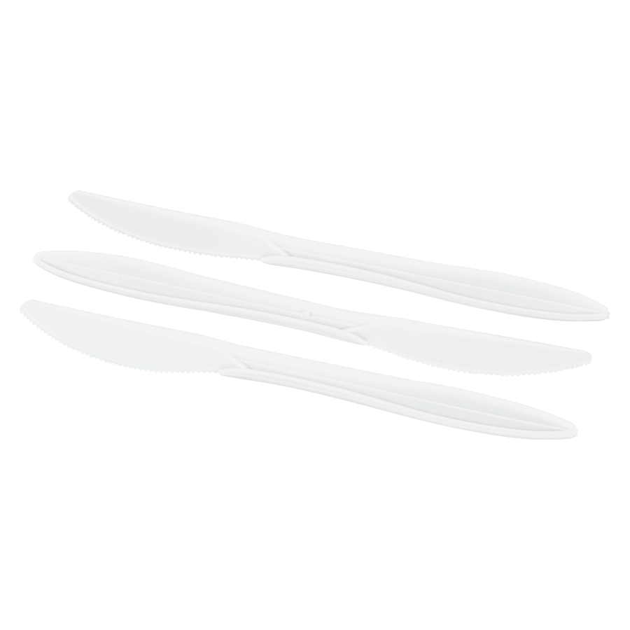 Plastic Knife (White) 1000/CS ND