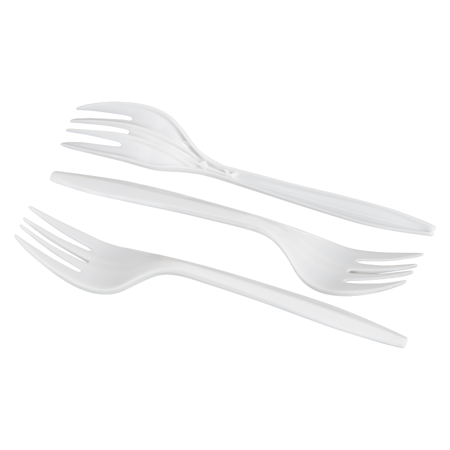 Plastic Forks (White) 1000/CS ND