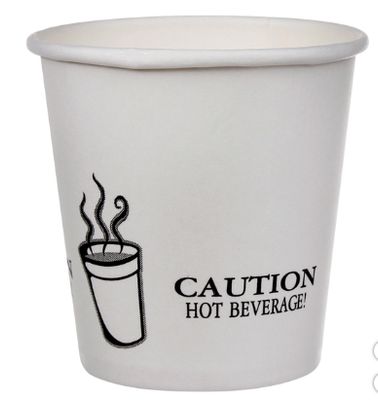 Café Express 4-oz Single Wall White Hot Cups 5 packs of 100
