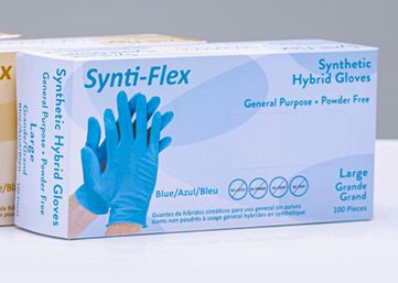 Synti-Flex Synthetic Hybrid Gloves X-Large, Sizes: Per box