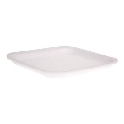 #1s WHITE FOAM TRAY 5.25X5.25X.5 (1000/CS)