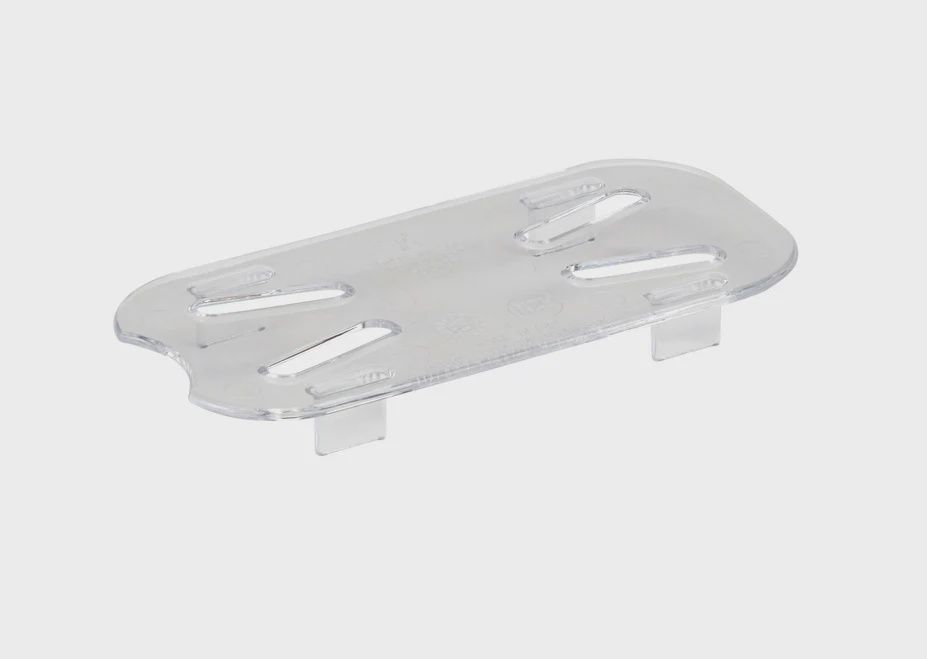 1/3 Food Pan Drain Shelf Clear 1pc