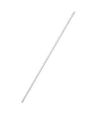 10 &quot; Touch Regular Straw White  4mm (4500/cs), Sizes: Per Case