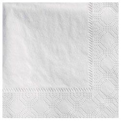 VICBAY 1PLY 9X9 BEVERAGE NAPKIN White(4000/CS)