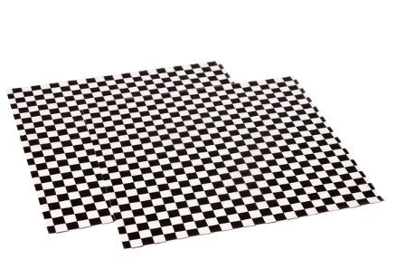 12x12 De Luxe Checkered Wax Paper Liners Pack of 2,000