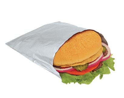 De Luxe Foil Hamburger Bags Pack Of 1000