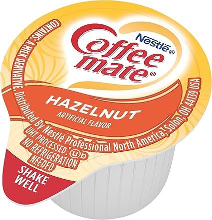 Coffee-mate Hazelnut coffee whitener (180x11ml) ND