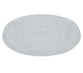 Hy Pax pet FLAT LID F98-98MM w/ hole (1000/cs)
