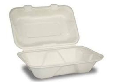 9x6x3 Sugarcane container (200/cs)