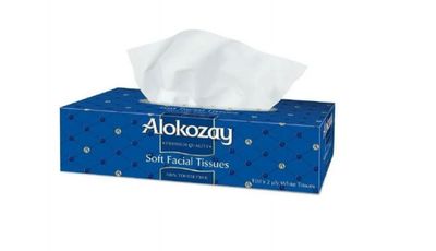Alokozay Soft Facial Tissues 100 Sheets x 2 Ply (6 boxes)