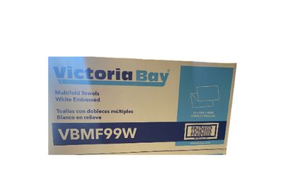 VICBAY WHITE MULTIFOLD TOWEL (4000/CS)