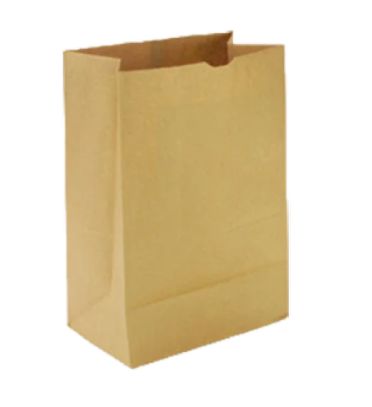 35lbs Brown  Paper bag 9.75&quot; x 6&quot; x 16.5&quot; (500/CS)