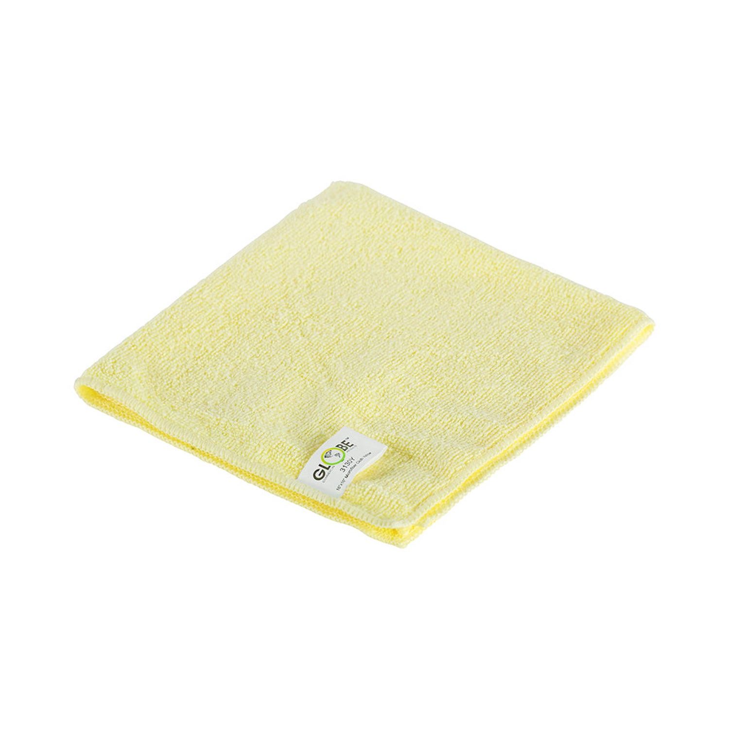 Microfiber Cloths14x14(Yellow) 10/Pack