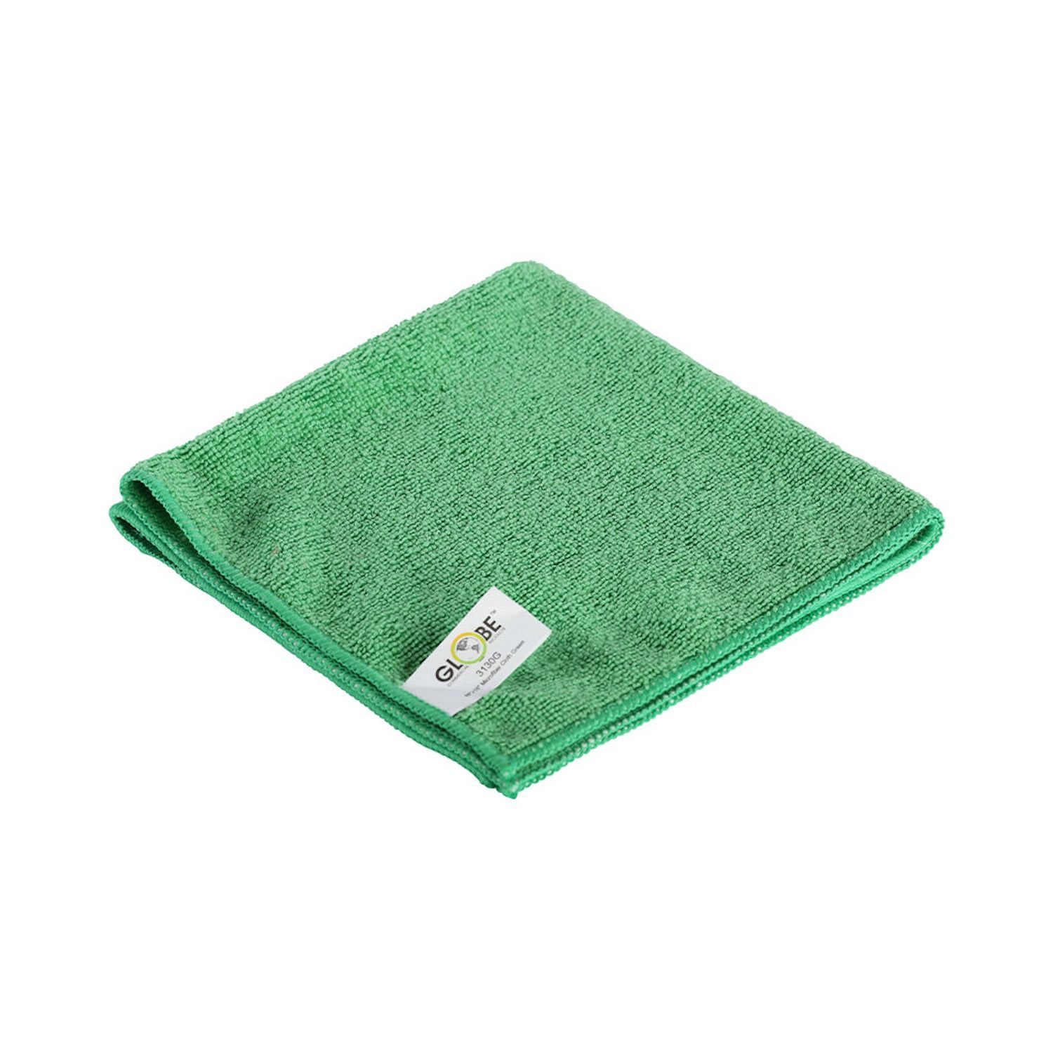 Microfiber Cloths16 x 16 (Green) 10pcs/Pack