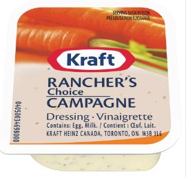 Kraft Rancher&#39;s Choice Dressing  - Portion Packs - 200 x 18ml/Case
