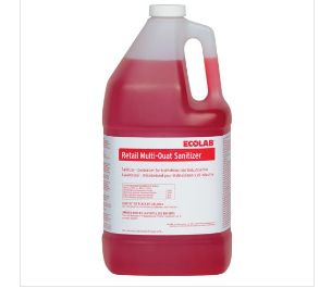 Multi Quat Sanitizer, Red, 1 Gallon