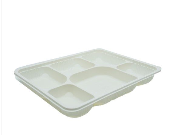 GO4GREEN - 6 Compartment Tray Pack of 100