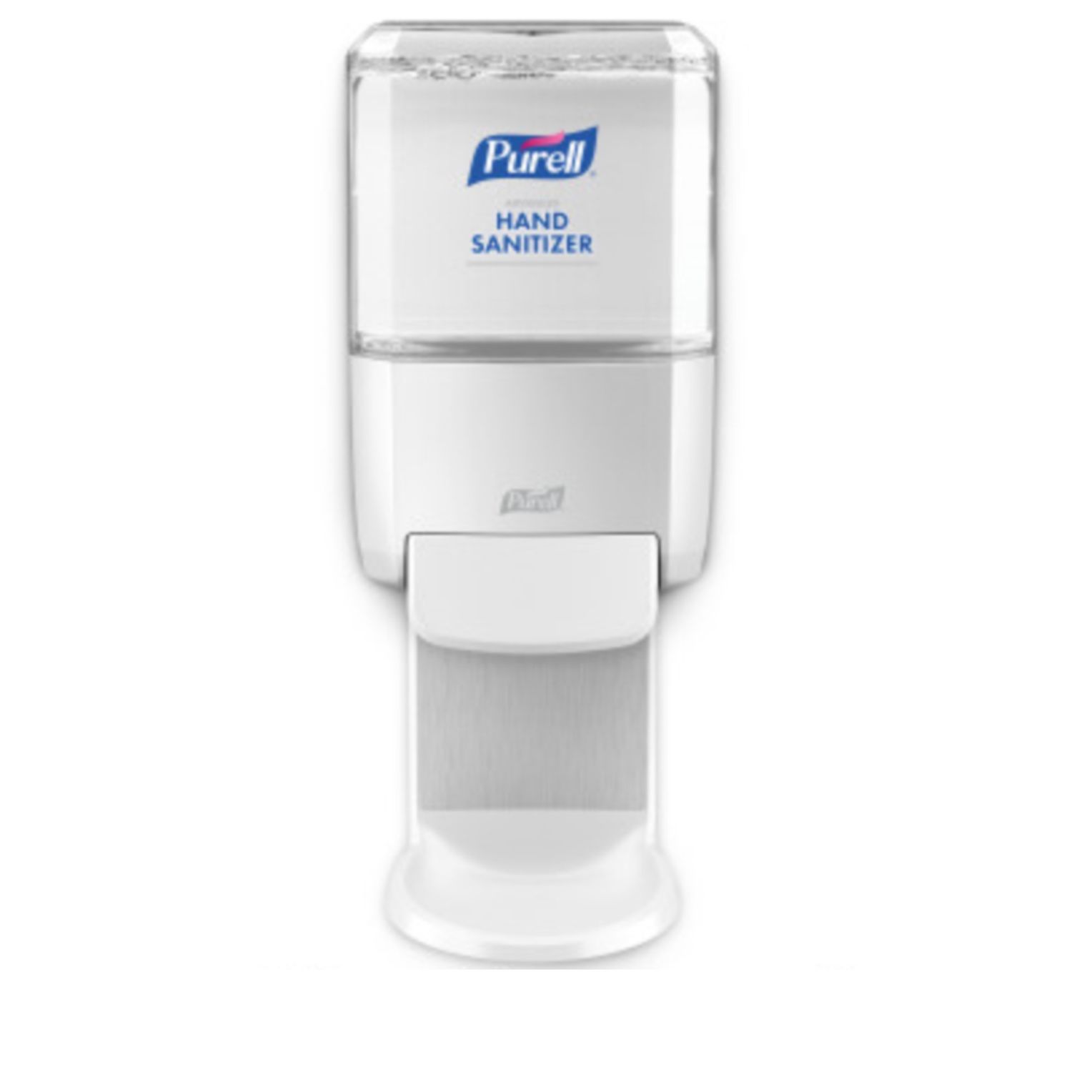 Purell ES4 Push-Style Sanitizer Dispenser, White, Plastic, 1200ml