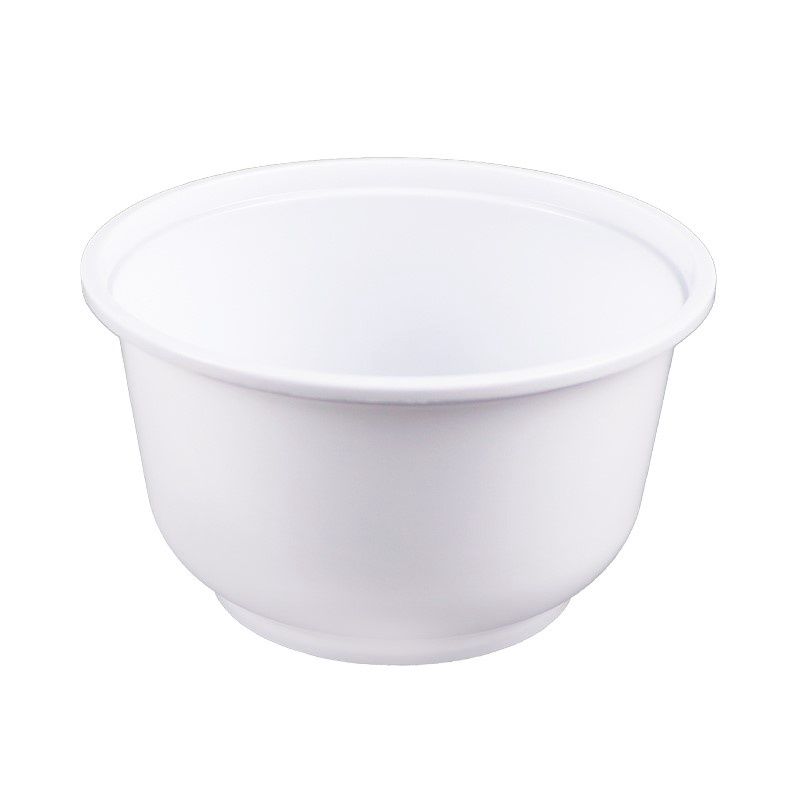 16oz Microwavable Plastic Bowl LBK500W (600/cs) (Fit LBK120LID)