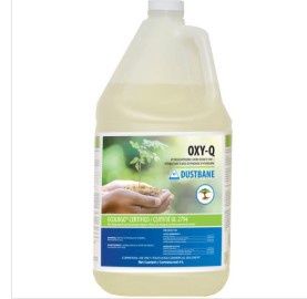 Dustbane Oxy-Q, Clear, Unscented, Made in Canada. 4L/Jug