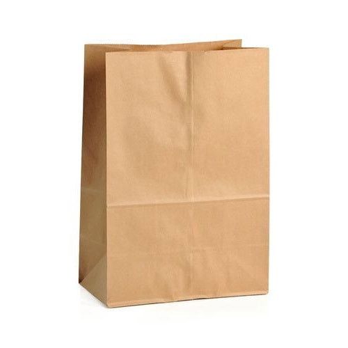 35LB Kraft Paper Bag 9.75X6X16.5 (500/CS). ND