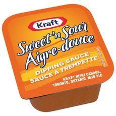 KRAFT PORTION SWEET SOUR SAUCE (120X25ML) 120/CS