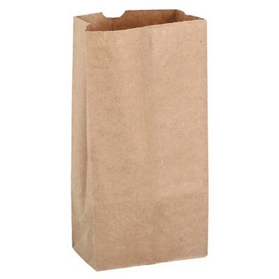 #1 Brown Paper Bags, 500pcs, 1lb
