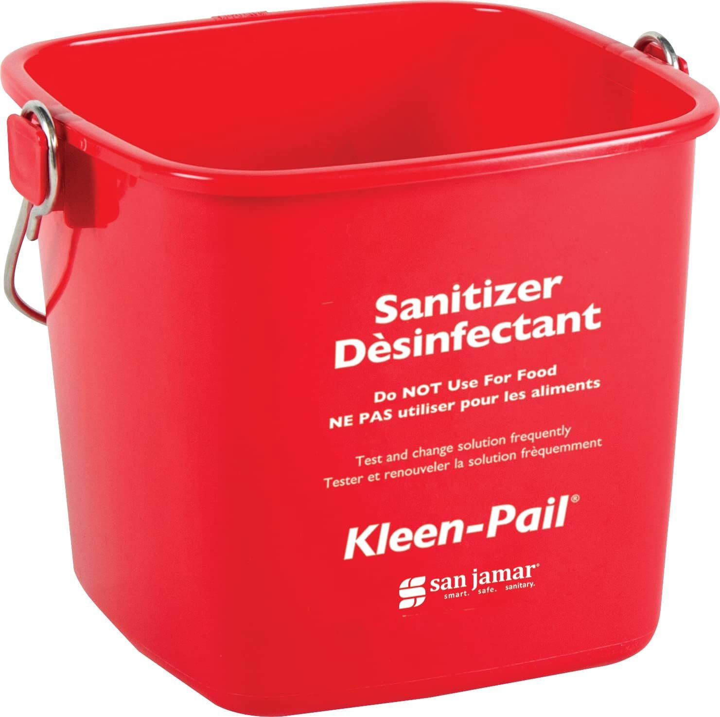 3Qt Red Kleen Pail Sanitizer bucket 1pc